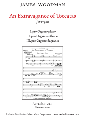 An Extravagance of Toccatas Cover